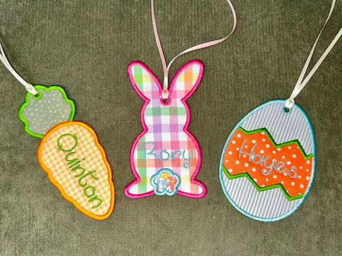 🐰 The Sweetest Easter Touch: Why Personalized Basket Tags Make All the Difference