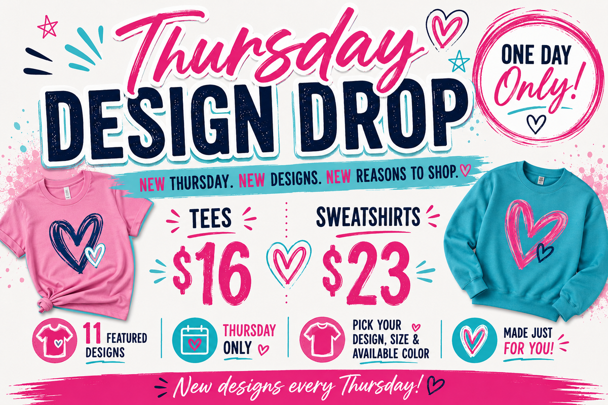 Thursday Design Drop