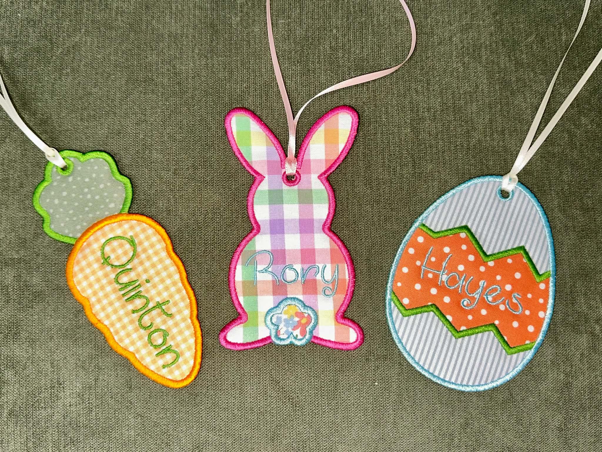 Custom Easter Basket Tags