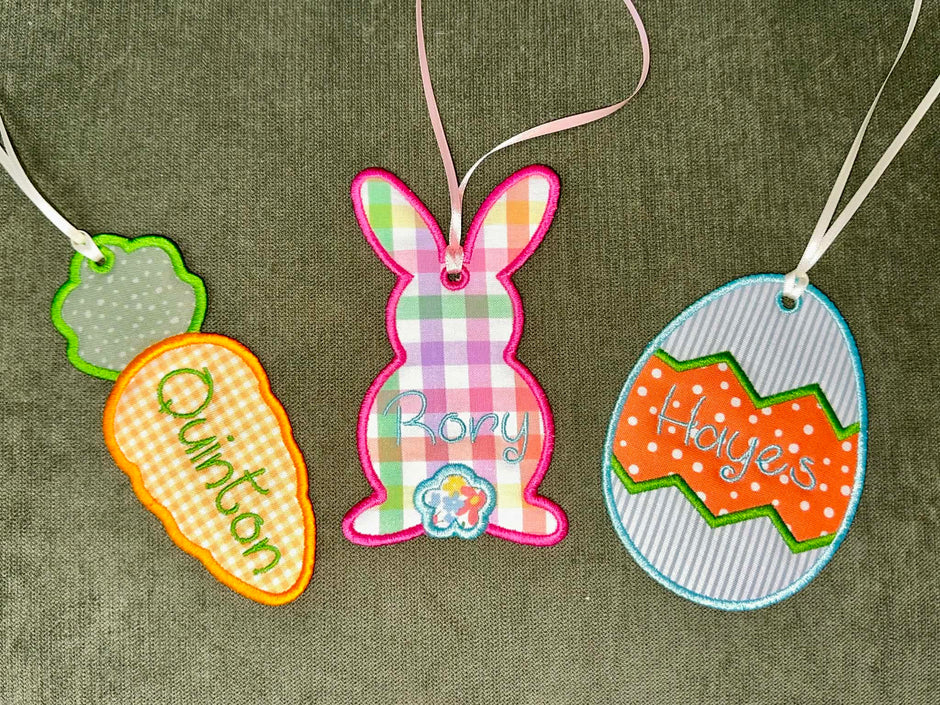 Custom Easter Basket Tags