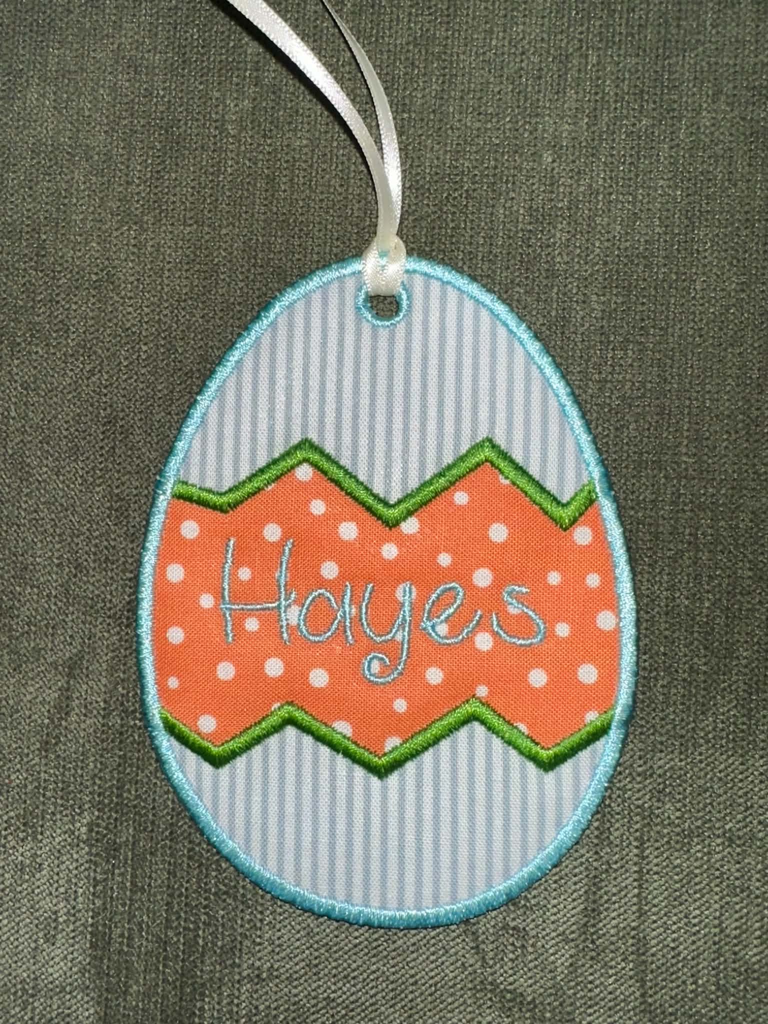 Custom Easter Basket Tags
