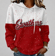 Custom School Spirit Splatter Hoodie or Crewneck-add team name to personalization field