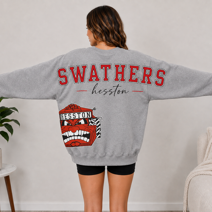 Custom Mascot Crewneck Sweatshirt