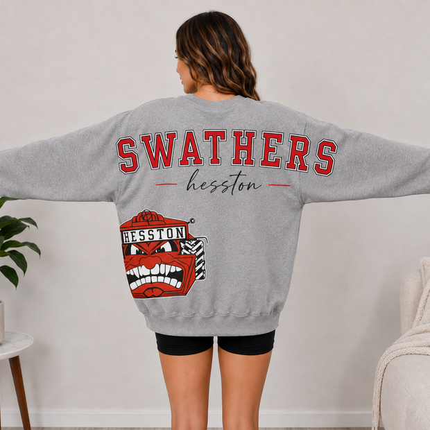Custom Mascot Crewneck Sweatshirt
