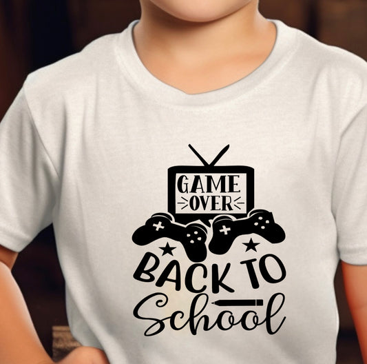 Game Over- Back To school- Youth Design