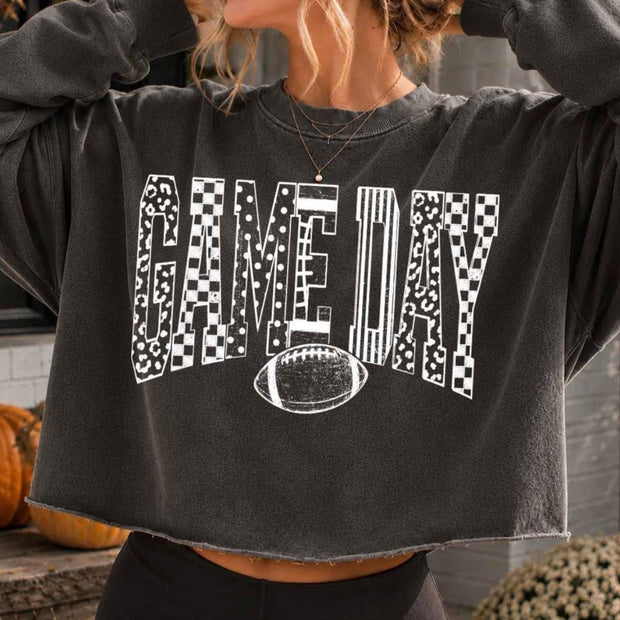 Game Day Football--in the personalization field put color and size of shirt