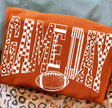 Game Day – White Pattern Design--in the personalization field put color and size of shirt