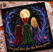Here for the Hocus Pocus--in the personalization field put color and size of shirt