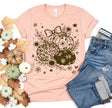 Wild & Floral Pumpkins--in the personalization field put color and size of shirt
