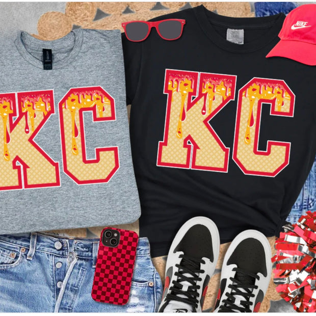 KC Ice Cream Cone Drip Letter with Helmet