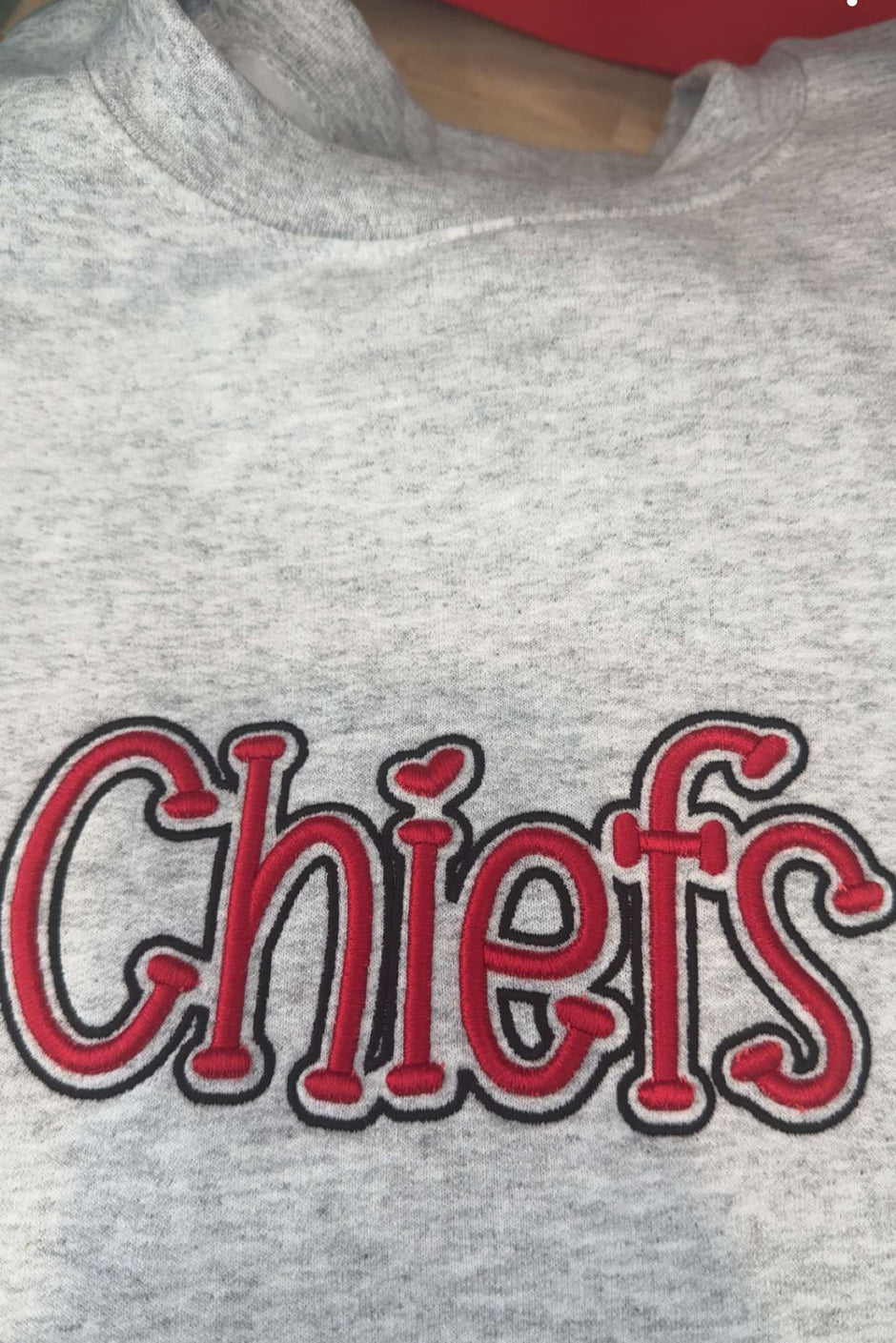 Chiefs Embroidered Sweatshirt