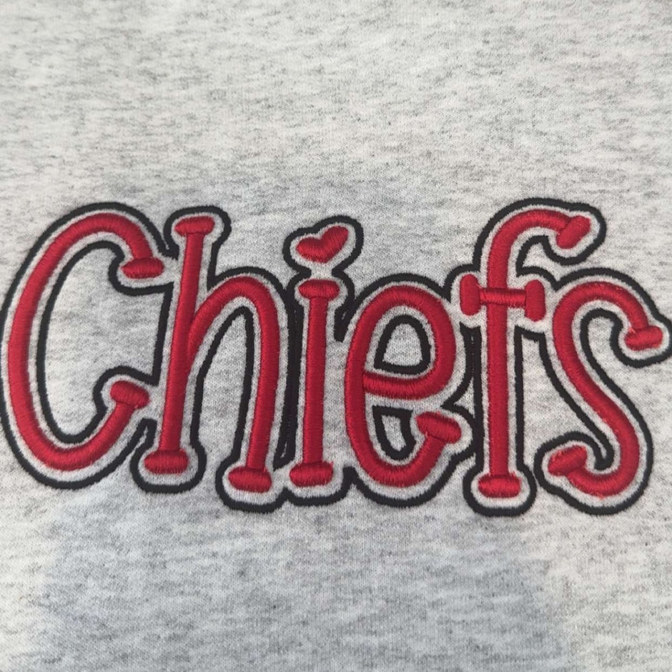 Chiefs Embroidered Sweatshirt