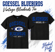 Goessel Bluebirds Vintage Tee