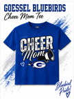Goessel Bluebirds Cheer Mom Tee
