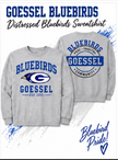 Goessel Bluebirds Distressed Sweatshirt