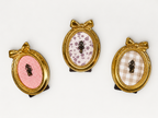 The Victorian Ring Keepsake Frame – Antique Gold Mini Frame with Ring Holder (2.5x3.5)