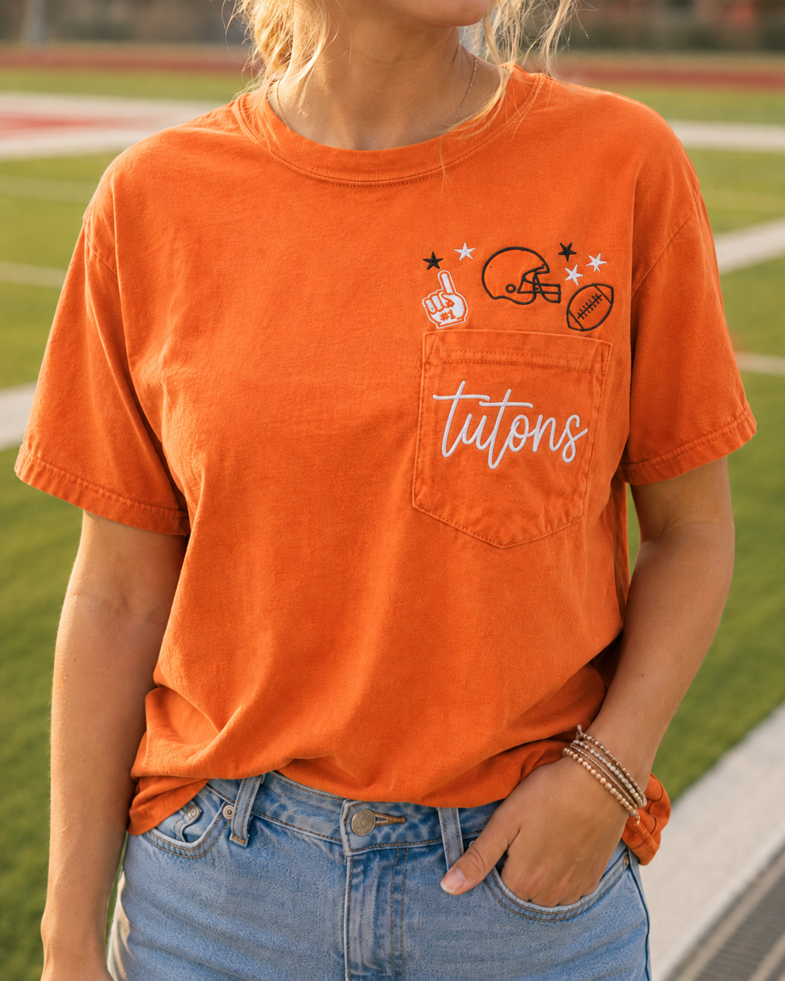 Custom Football Team Pocket