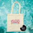 Embroidered Canvas Tote Bag – Summer Collection