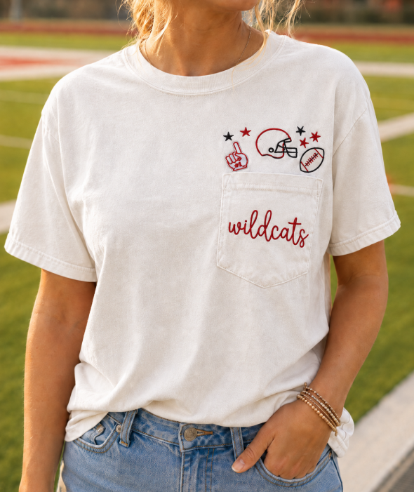 Custom Football Team Pocket