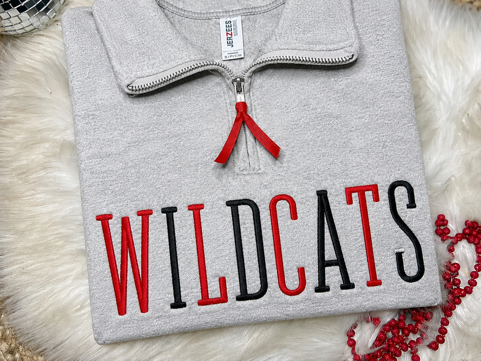 Quarter Zip-Customized