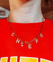 Chiefs Charm Necklace-Gold or Silver