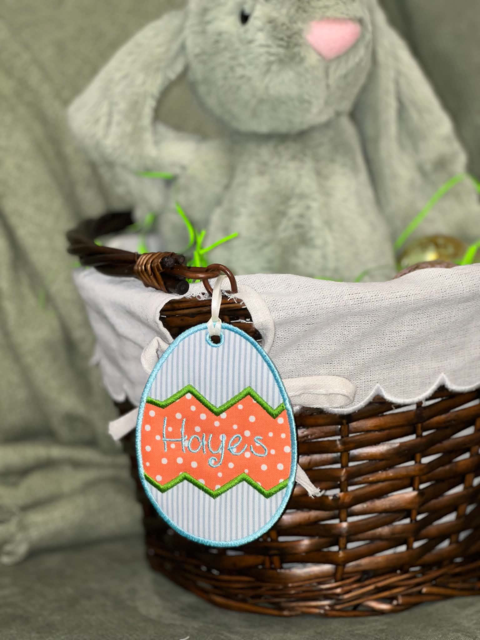 Custom Easter Basket Tags