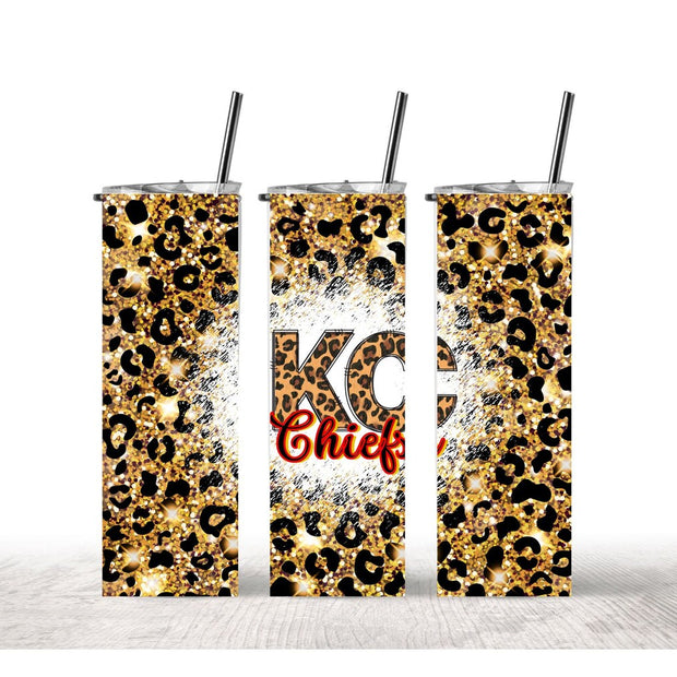 KC Leopard Tumbler