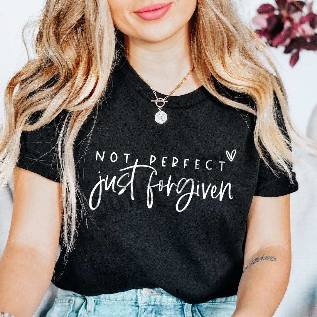 Not perfect, just forgiven